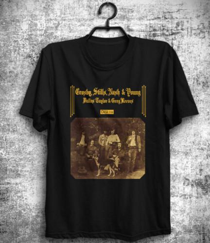 Винтажная футболка Vu Crosby, Stills, Nash & Young David Graham Neil Унисекс