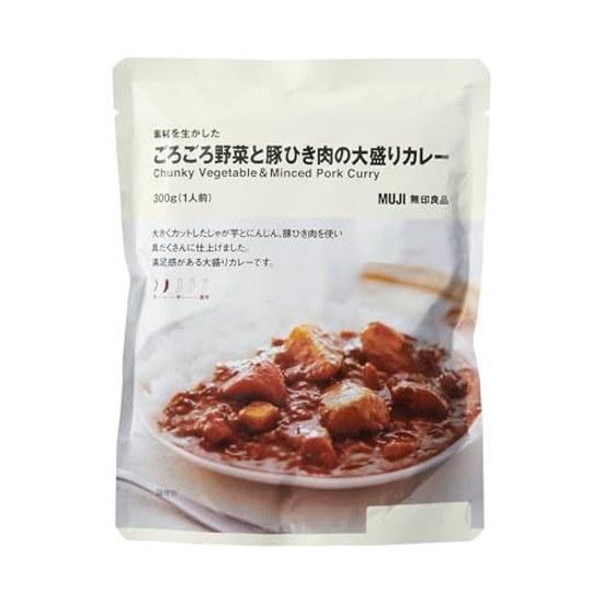 Muji Curry Chunky Vegetables Ground Pork Large Serving 1 TCA32A4S