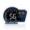 Многофункциональный автомобильный спидометр HUD - светодиодный дисплей высокой четкости с нулевым потреблением энергии, многофункциональный цифровой дисплей