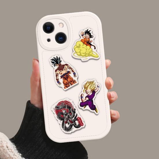 50 шт., наклейки Dragon Ball, устойчивые к выцветанию, водонепроницаемые наклейки с героями мультфильмов для детей, игрушки, ноутбук, скейтборд