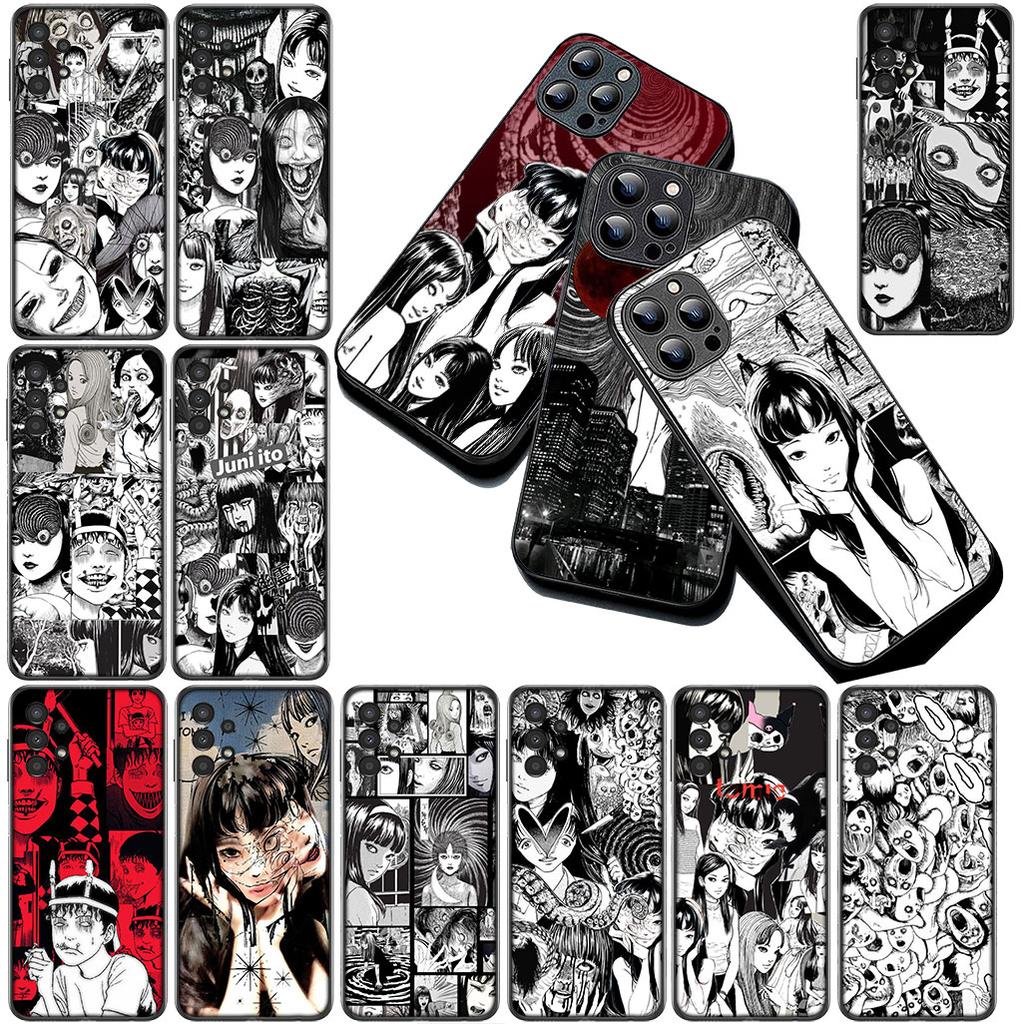 Cover for Xiaomi Redmi 15 15C A3 A4 A5 9A 9C NFC Note 9 8 9T 8T Pro Casing Silicone Phone Case Horror Junji Ito Tomie Cartoon