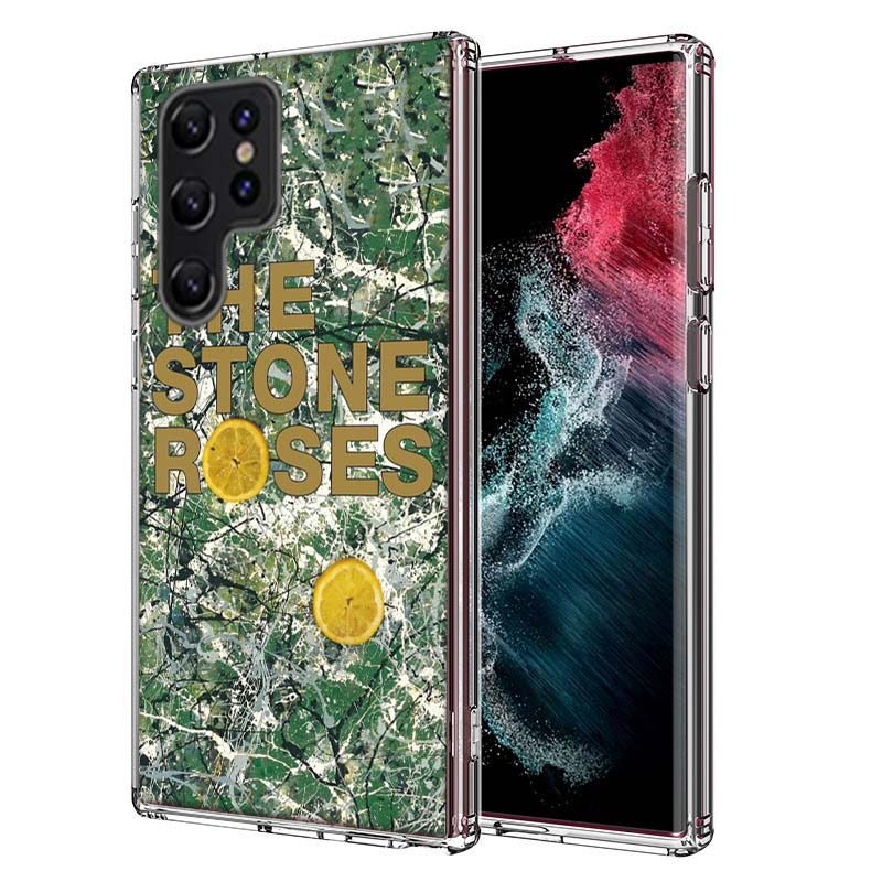 The Stone-R-Roses Capa Phone Case For Samsung S26 Ultra S25 Edge Galaxy S23 S21 S20 S24 FE S22 S10 Plus Cover Clear TPU Shell Co