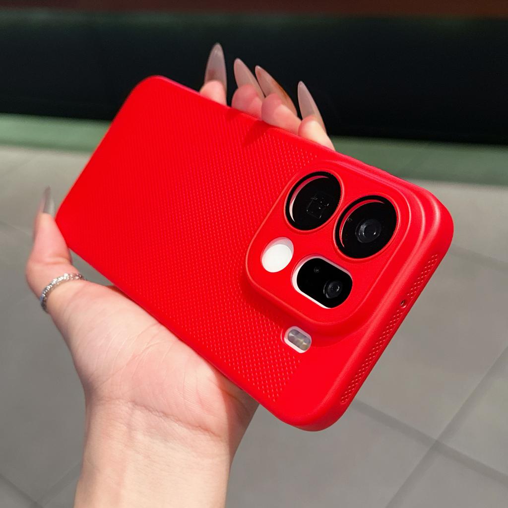 Жесткий чехол для телефона с защитой от перегрева для OPPO Find X9 Pro, охлаждающая сотовая сетка, ПК-чехол, корпус