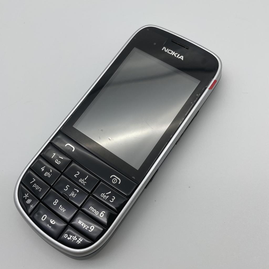 Восстановленный Оригинальный Мобильный Телефон Nokia Asha 202 с 2 SIM