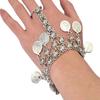Turkish Design Long Chain Bracelet Silver Color Finger Pull Bracelet  Ethnic Fashion