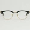 Gucci Eyeglass Frames GG1606OK 002 Half-rim Titanium Glasses for Men and Women