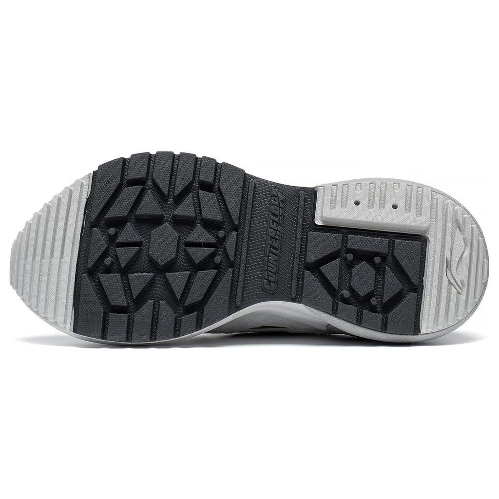 Li-Ning Origin Non-Slip Wear-Resistant Breathable Low-Top Sports Casual Shoes Men Sneakers Gray Black AGCT171-3