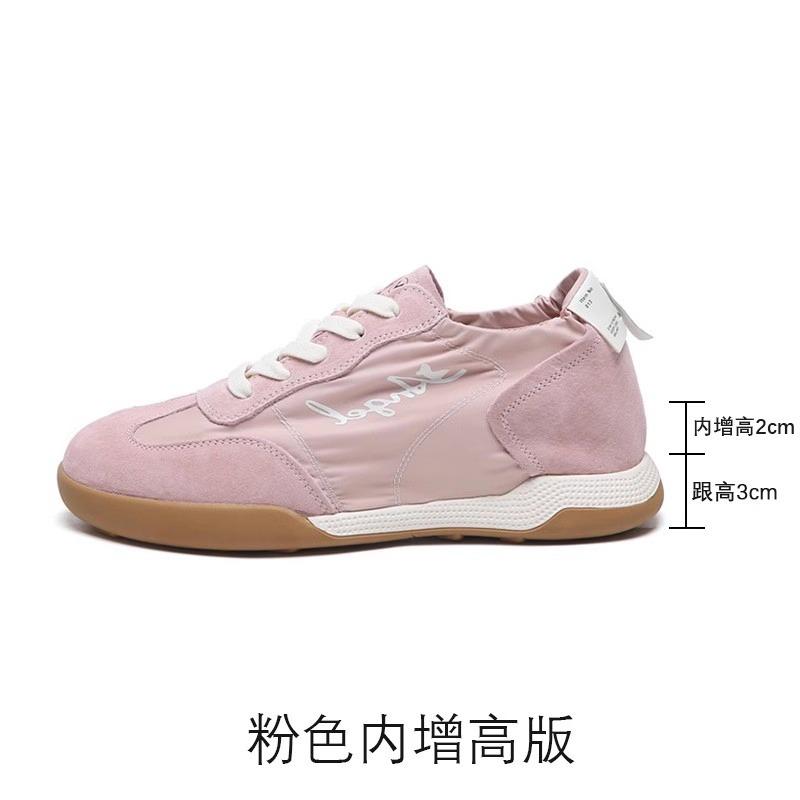 Кожаные женские новые балетки на шнуровке в стиле ретро, универсальные, легкие и дышащие спортивные маленькие белые туфли