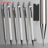 Ударопрочный металлический механический карандаш с низким центром тяжести, 0,5/0,7 мм для письма от руки