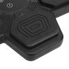 Музыкальная боксерская машина, настенная, перезаряжаемая, Bluetooth, электронная боксерская мишень для детей, домашний спортзал, черная