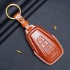 Чехол для ключа из натуральной кожи премиум-класса для моделей Geely: Boyue, Xingyue L, Dihao S, Xingrui, Icon, Binyue, Vision S1, X3, X6