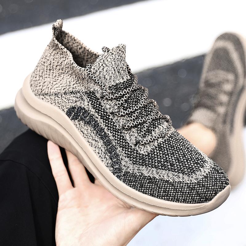 Мода 2024 года Мужская спортивная обувь Мягкие нескользящие мужские кроссовки Дышащие мужские легкие прогулочные туфли Мужская социальная обувь Мужская обувь