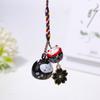 Cute Lucky Cat Pendant Cherry Blossom Phone Strap Unique Maneki Neko Key Chain  Women