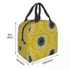 Orla Kiely Bubble Flowers Изолированная Сумка Для Обеда Для Женщин Герметичная Скандинавская Термосумка-холодильник Для Обеда Пляж Кемпинг Путешествия