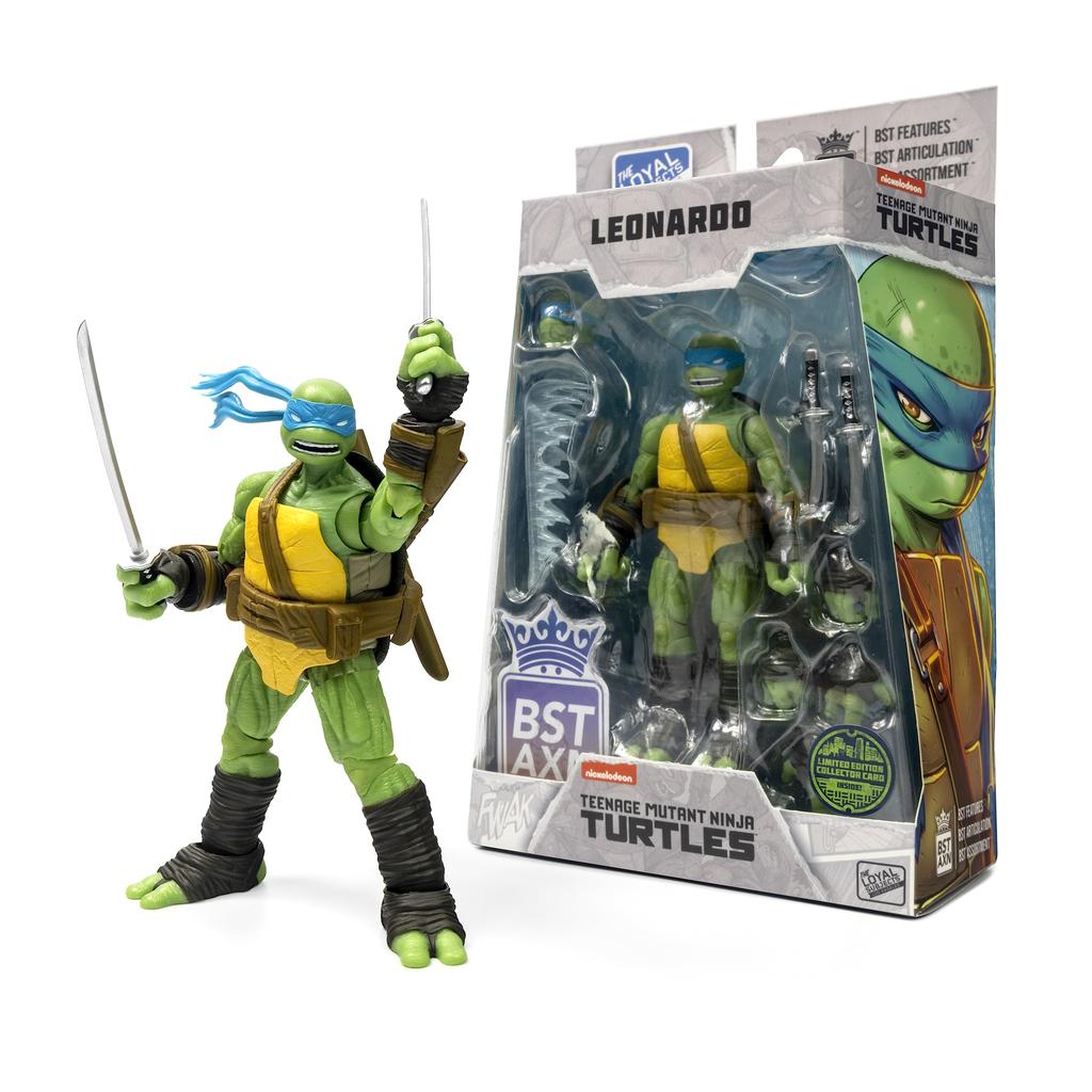 The Loyal Subjects Teenage Mutant Ninja Turtles BST AXN Leonardo IDW Inspire Comic Heroes Фигурка BATMNTLEOWB08 5"