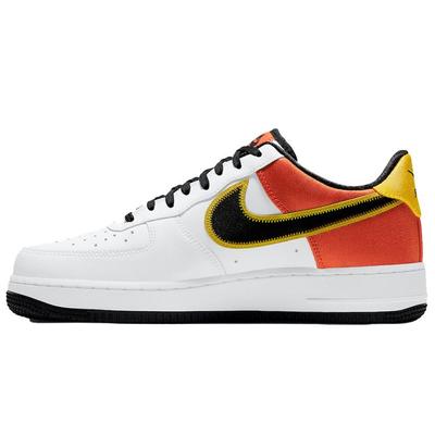 Кроссовки унисекс Air Force 1 Low Roswell Raygun Белый Черный Оранжевый Flash CU8070-100