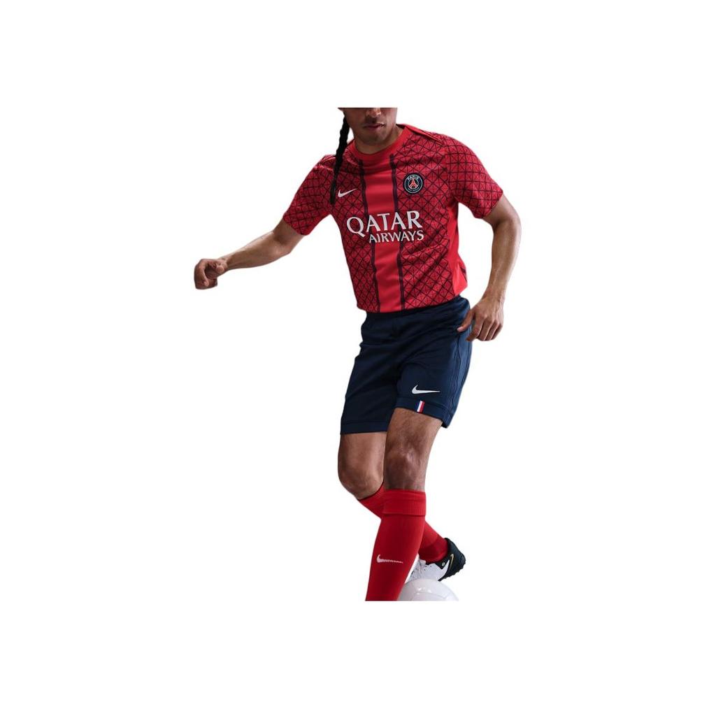 Nike Logo Elastic Slim Fit Three-Quarter Casual Shorts Men shorts Navy-Blue HJ4680-410