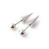 Gothic Women Spike Cone Tip Men Piercing Earrings Ear Stud Titanium Steel Fashion Jewelry