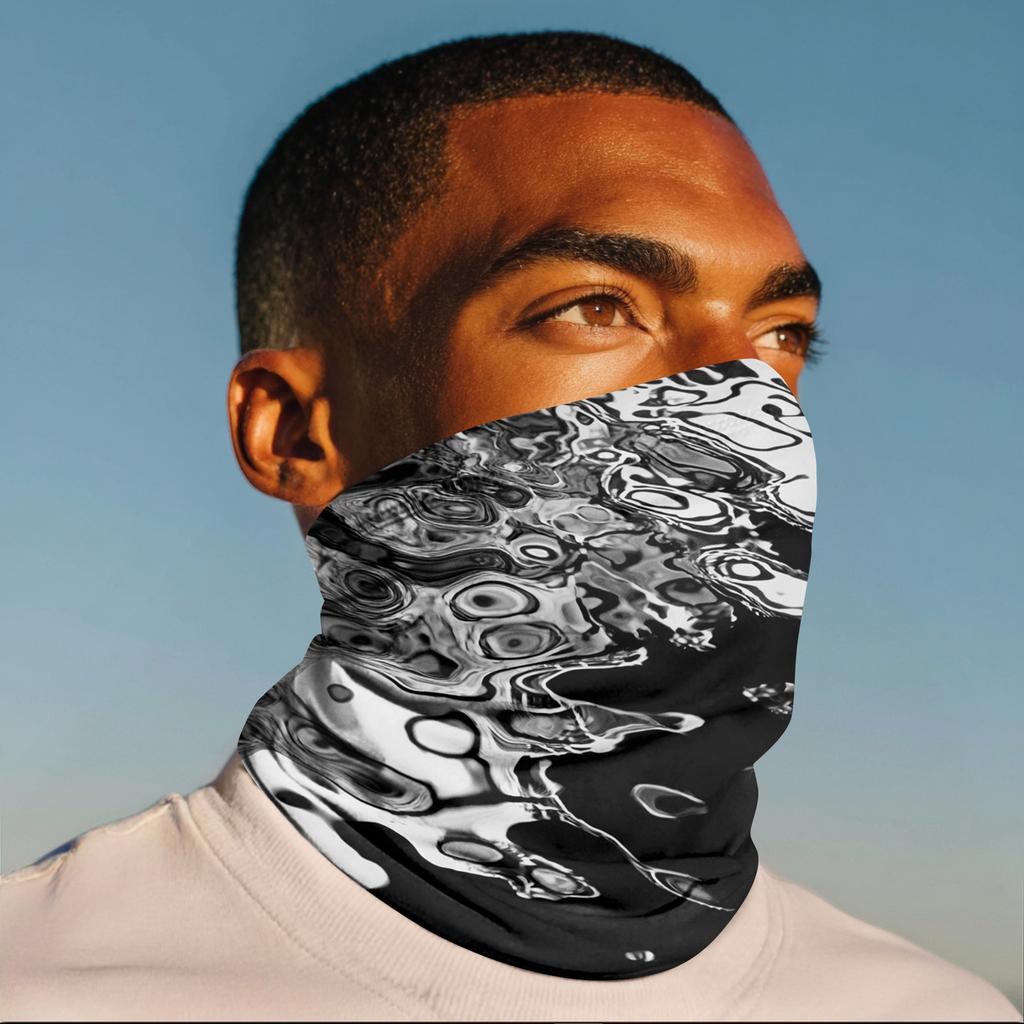 Outdoor Cycling Mask Fashion Printed Headscarf Neck Scarf