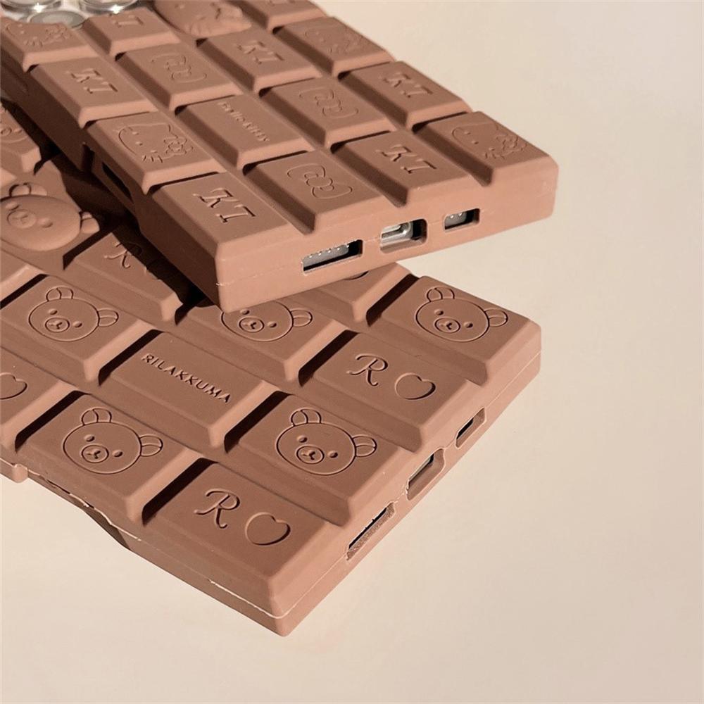 Шоколадный силиконовый чехол для телефона Miniso Hello Kitty для iPhone 16 15 13 12 14 11 Pro Max X XS Max XR мультяшный чехол с медведем Rilakkuma