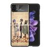 Прозрачный чехол для телефона Gorillaz Anime для Samsung Z Flip 7 6 5 4 3 Galaxy ZFlip7 ZFlip6 ZFlip5 ZFlip4 ZFlip3 5G Печатная крышка Z Flip 5 4