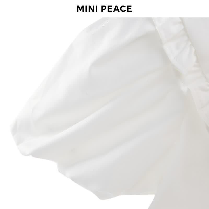 Девочки Комплект из двух предметов: клетчатое платье-рубашка MiniPeace