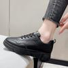 Fashion Women Sneakers Leather Casual Shoes Lace-Up Trainer Lightweight Walking Sneakers Zapatillas 2024 Women's Vulcanize Shoes