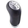 MT 5 Speed Leather/ABS Gear Shift Knob for Renault Megane II MK2 MK3 Scenic 2 Clio 3 III  GearShifter Pen HeadBall Accessories