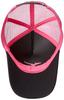 Mizuno Tennis for Club Activities and cm Cap, 62JW8001, Practice, Unisex, Black/Pink, 56.0-60.0