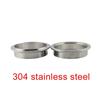 Broyear NEW 2" 2.5" 3" 3.5"  51mm 57mm 63mm 76mm Self Aligning Male/Female V-Band Vband Clamp CNC Stainless Steel Flange Kit
