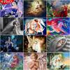 5D DIY Diamond Painting Flower Elves and Angels Full Square Drill Needlework Art Diamond Embroidery Animal Diamond Mosaic Home Decoration