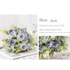 Colorful Imitation Flowers 30cm Fake Flowers Fashion Wedding Bouquet  Garden Decorations