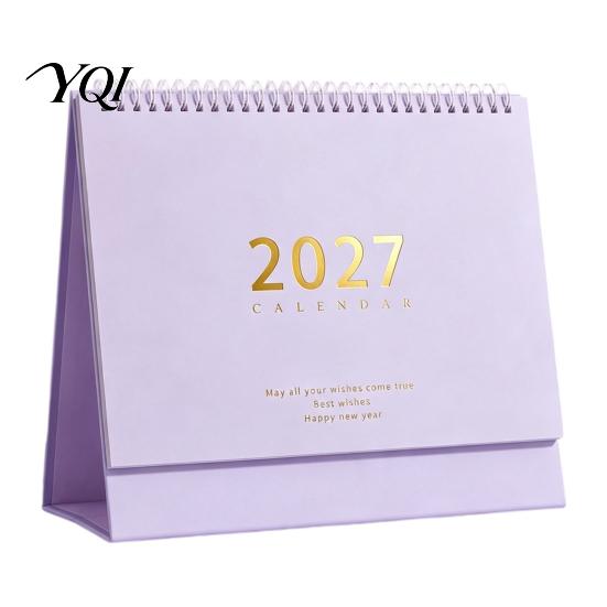 Task Checklist Pad Desk Calendar 2026-2027, Oct 2026-Dec 2027 14-Month Calendar, Large Hardcover Table Desktop for Planning, Organizing in Family,