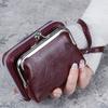 New Wallet Women Fashion Wrist Strap Short Coin Purse Large Capacity Coin Clip Bag Multi-card Card Bag Wallet