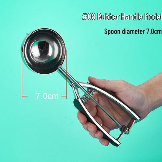 INOX 304 Stainless Steel Ice Cream Scoop/Baller for Hotels & Cafeterias