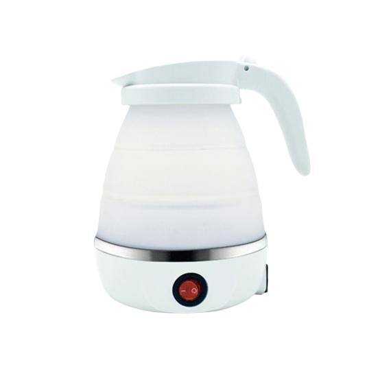 Складной электрический чайник Yousheng с ручкой, большой емкостью, автоматическим отключением питания, безопасный в использовании, вилка американского стандарта, складной чайник, силиконовый электрический водонагреватель