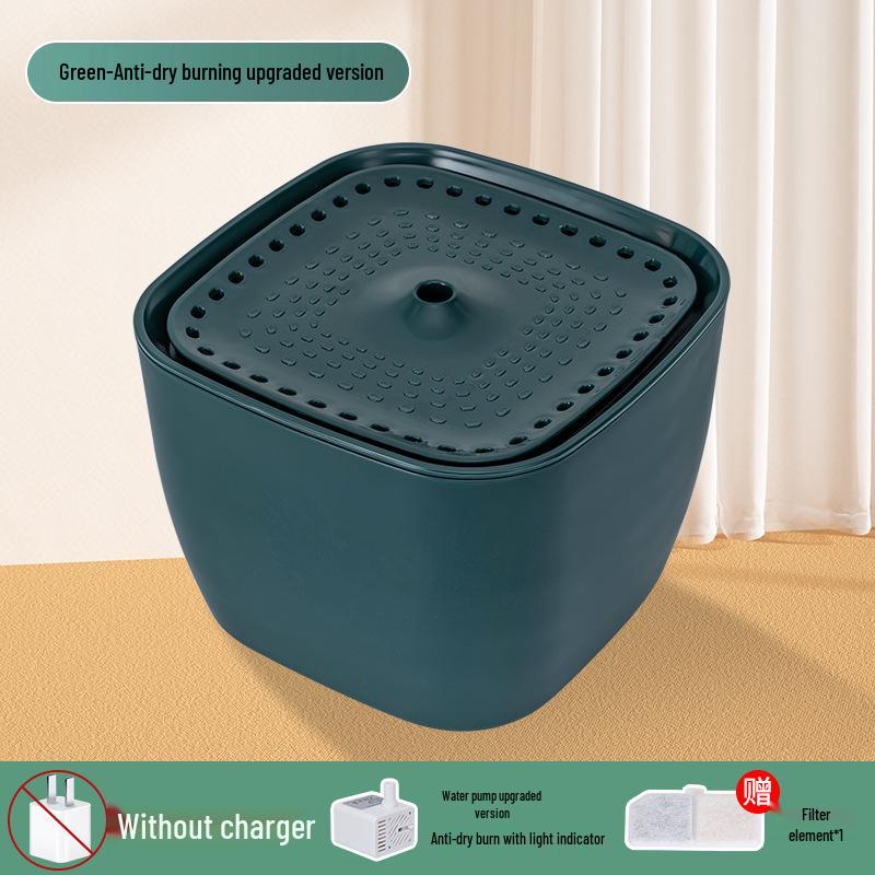 Умный автоматический фонтан для воды для кошек большой емкости с циркуляционной фильтрацией
