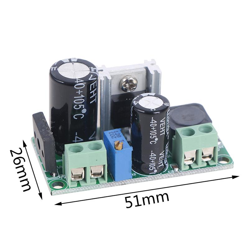 Lm259 Ac To Dc 3.3V 5V 9V 12V 24V Step Down Converter Module Rectifier Filter