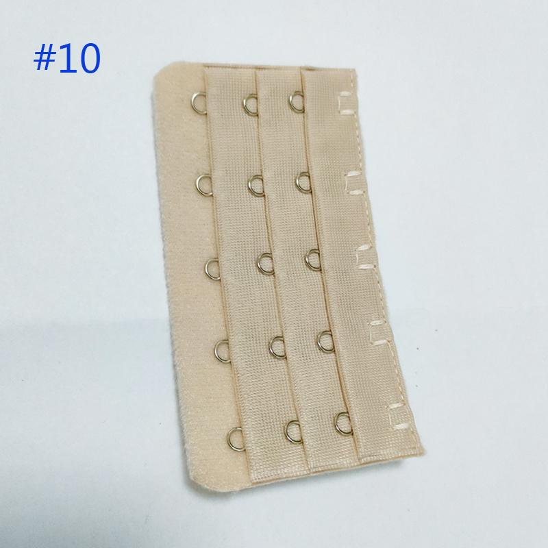 3 Pcs Women's Bra Extenders 3 Rows 5 Hooks Bra Underwear Clasp Strap Buckle Extension Sewing Tools Intimates Accessories