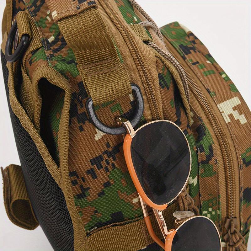 Мужская модная водонепроницаемая нагрудная сумка, камуфляжная тактическая сумка, повседневная походная сумка, уличная сумка-слинг