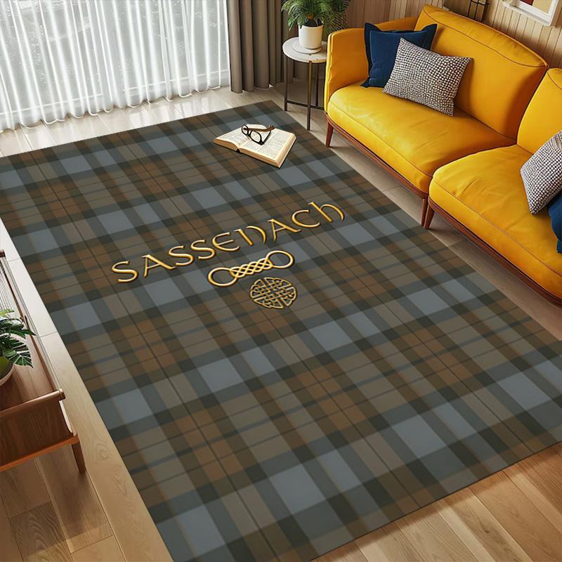Scottish Heritage Living Room Nonslip Area Rug Soft Carpet For Bedroom Game Playroom Sofa Office Home Decor Doormat Christmas Gift C9261911