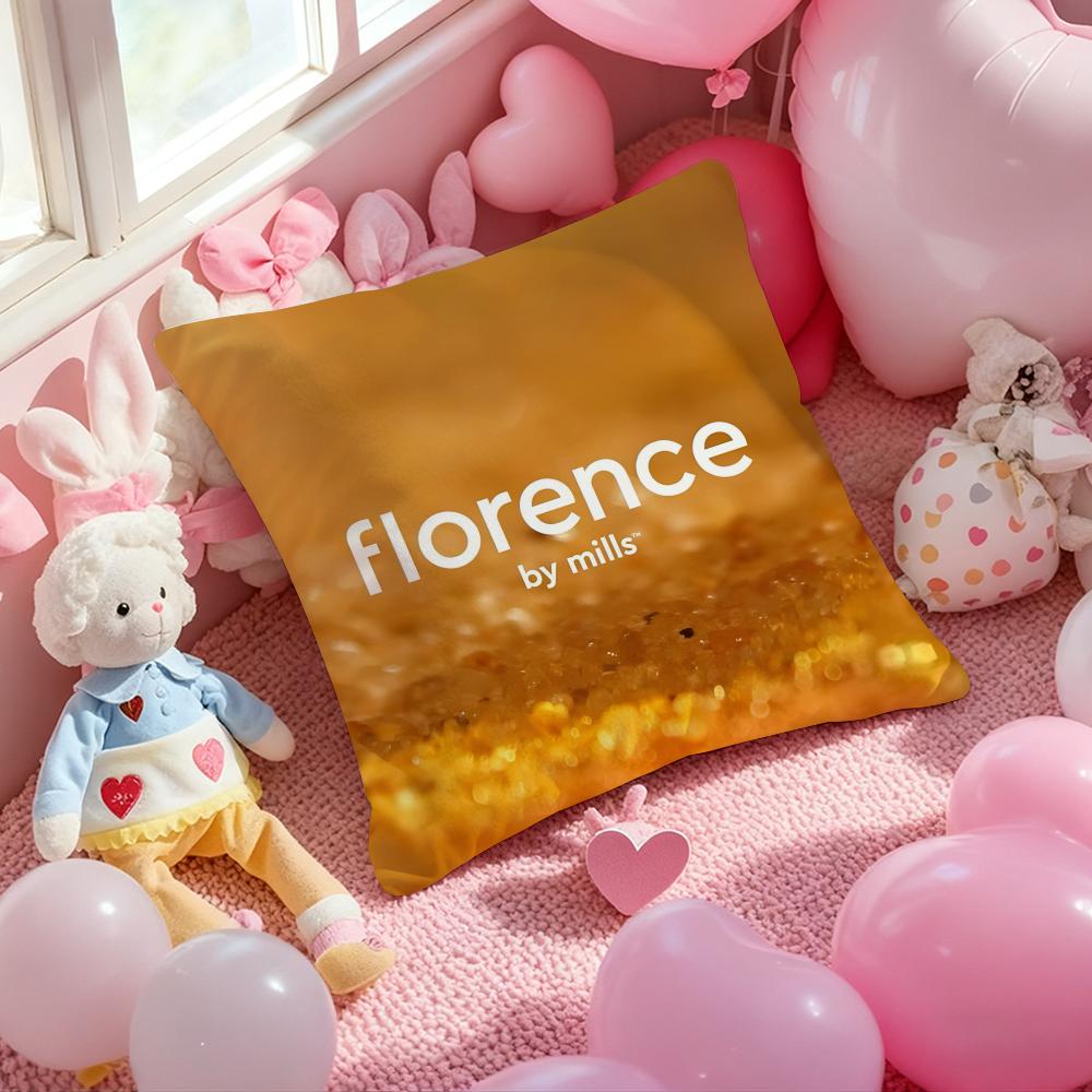 Модная Наволочка С Принтом Узора Подушки-Кушона Florence By Mills Для Подушек Дивана В Гостиной и Декора Спальни