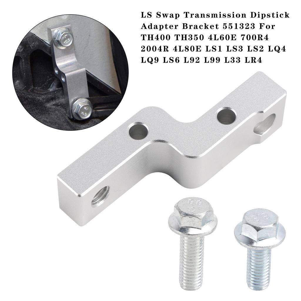 Transmission Dipstick Adapter Bracket 551323 For TH400 TH350 4L60E 700R4 2004R