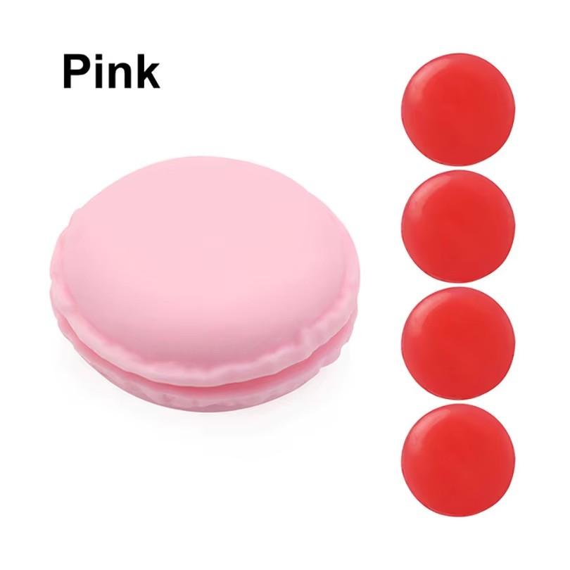 1/6pcs Macaron Diamond Painting Glue Clay Storage Box Drilling Mud Embroidery Cross Stitch Storage Container DIY Nail Art Tools