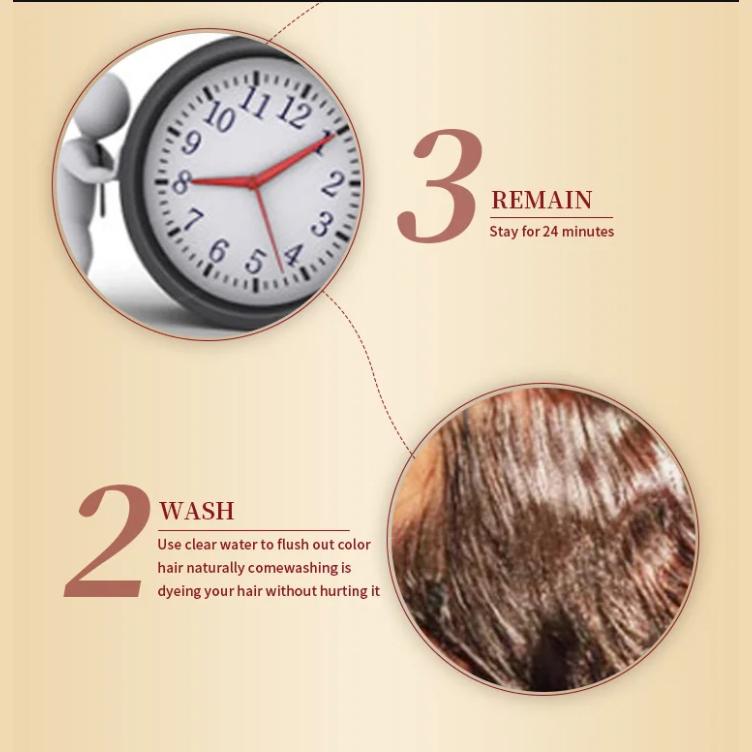 MOKERU 500 мл натуральный органический кокосовый черный коричневый шампунь-краска для волос, 100% покрытие седых волос, перманентный цвет волос, шампунь-краска для женщин