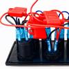 Панель переключателей, огнестойкий, два порта USB, прочный кулисный переключатель с 6 светодиодами