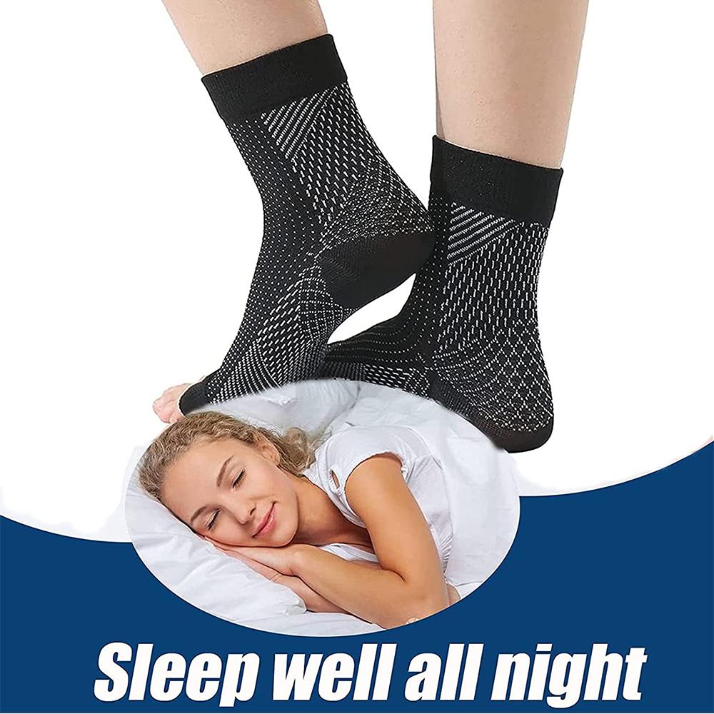 2 пары носков от фасциита для женщин и мужчин для облегчения боли в своде стопы и пятке