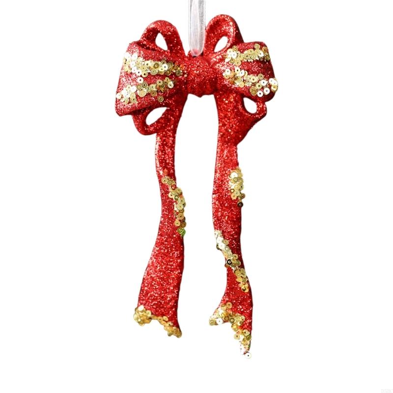 Weather proof Snowflake Christmas Decors Glittered Acrylic Hanging Piece for Multiple Scene