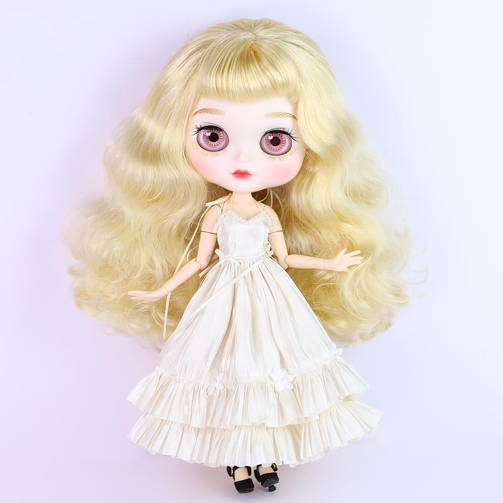 ICY Fortune Days Doll Одежда Синяя Подходит для или 30 см Рост Кукла Платье Подходит для Licca Одежда - Платье, 1/6 Аксессуары, Blythe, Obitsu,