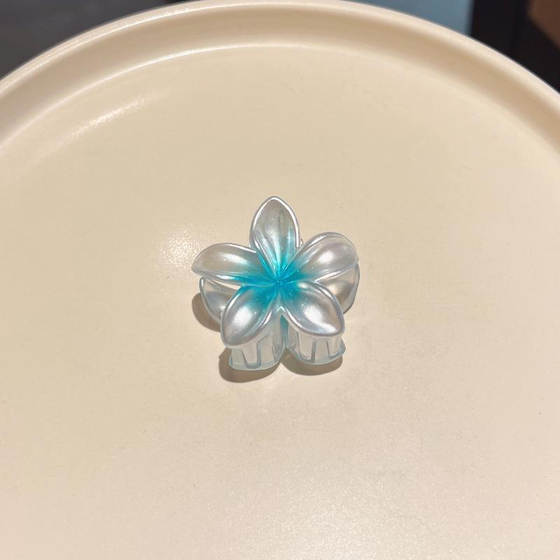 Plumeria Candy Color Fairy Hair Clip - Elegant Shark Clip Accessory